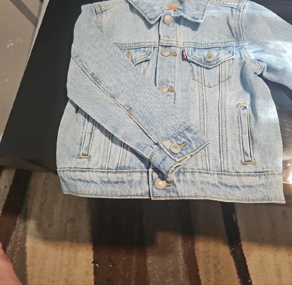 Light Blue Kids Denim Jacket Levis 3T